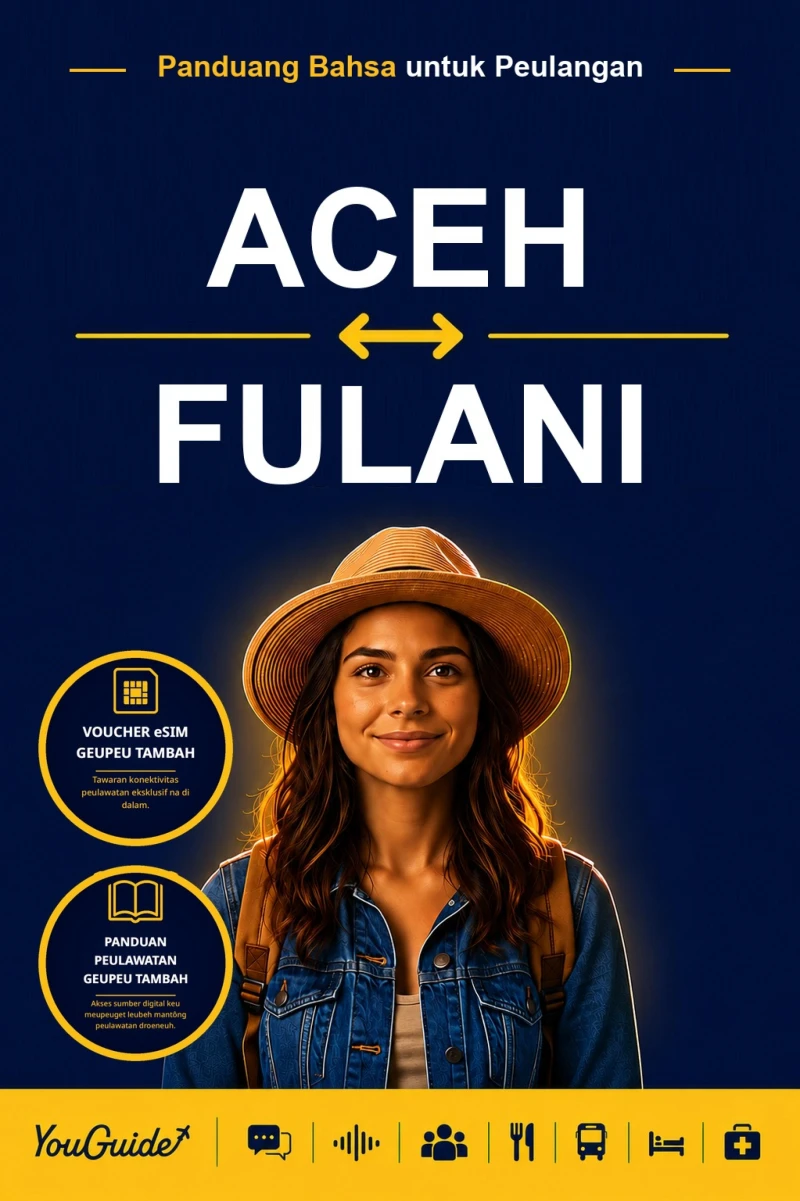 Portada: The Language Guide for Travelers - Acehnese to Fulani