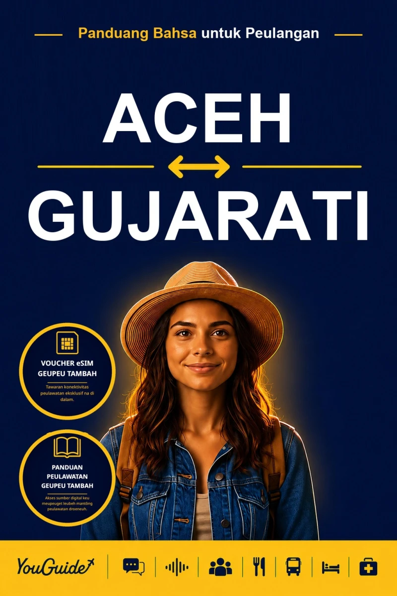 Portada: The Language Guide for Travelers - Acehnese to Gujarati
