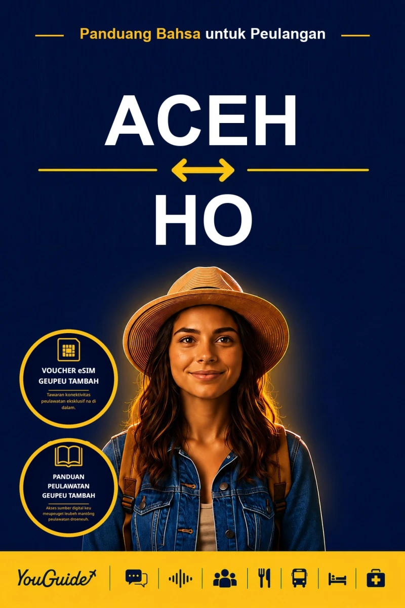 Portada: The Language Guide for Travelers - Acehnese to Ho