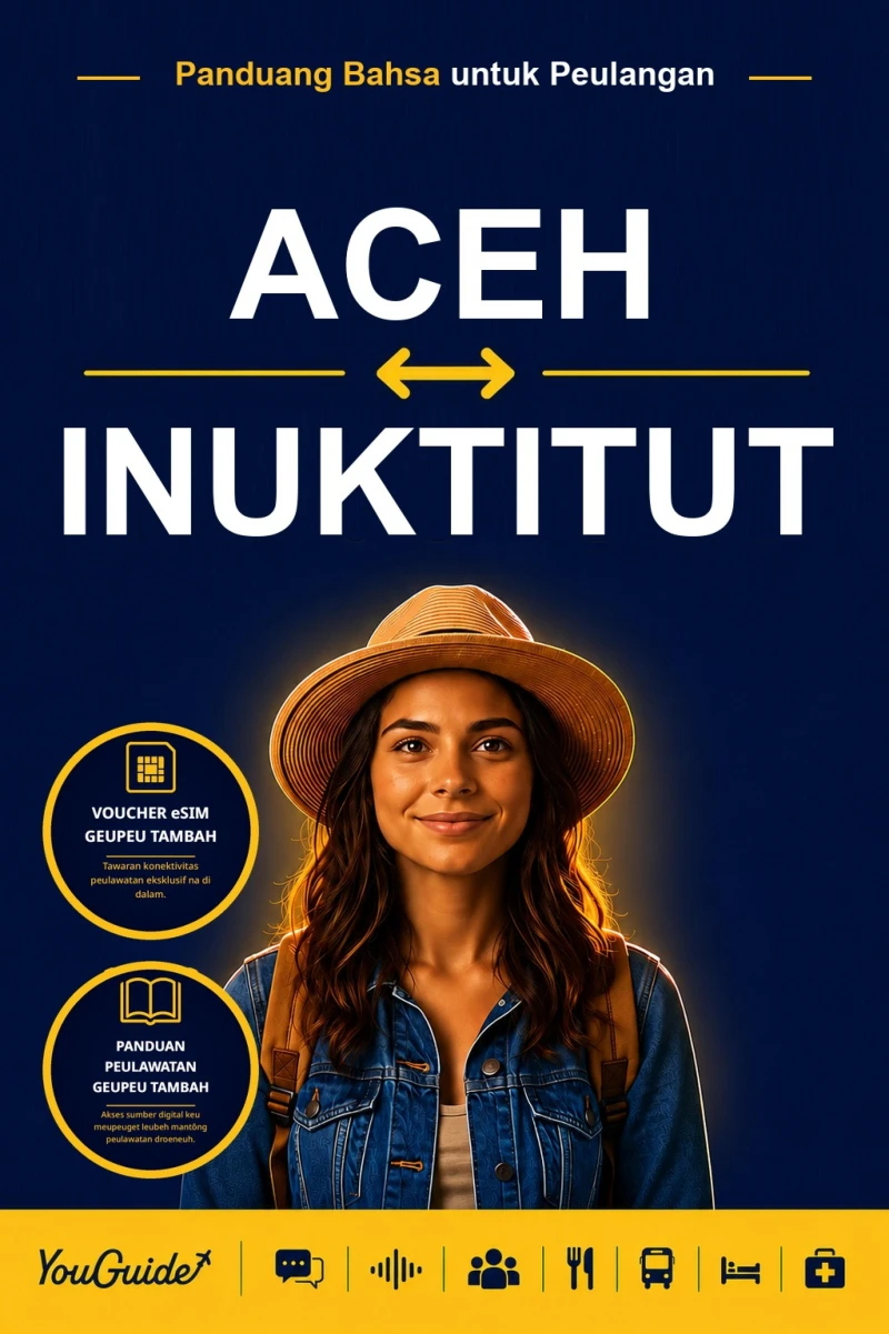 Portada: The Language Guide for Travelers - Acehnese to Inuktitut