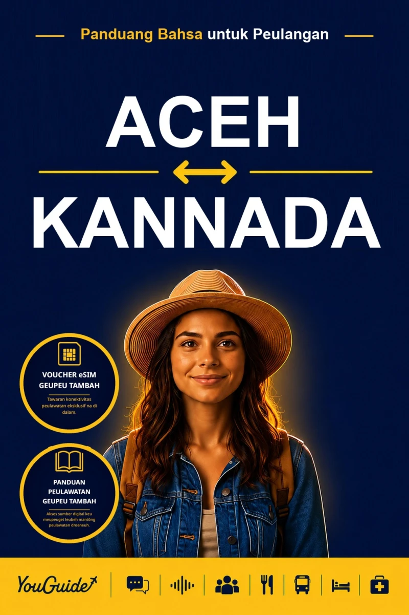 Portada: The Language Guide for Travelers - Acehnese to Kannada
