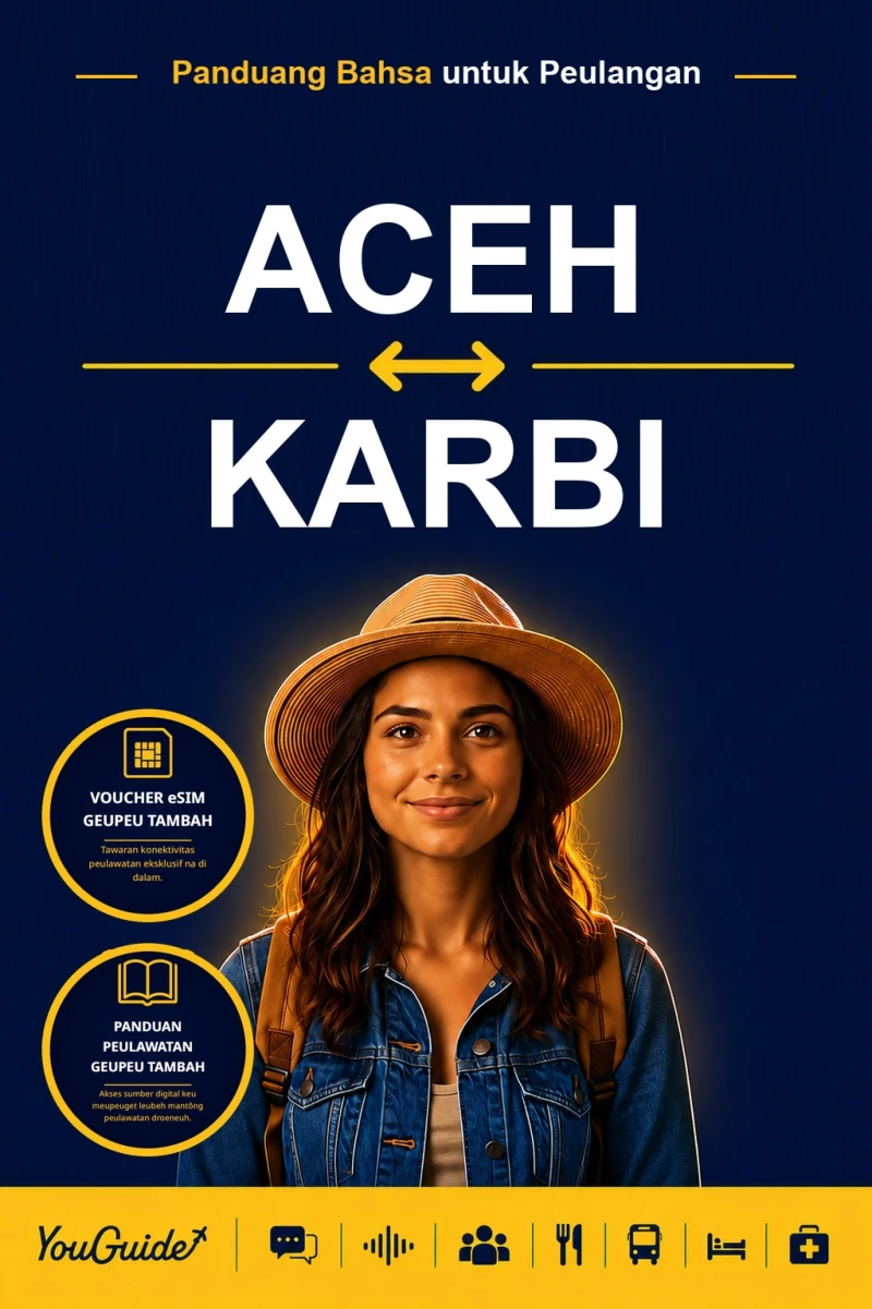 Portada: The Language Guide for Travelers - Acehnese to Karbi