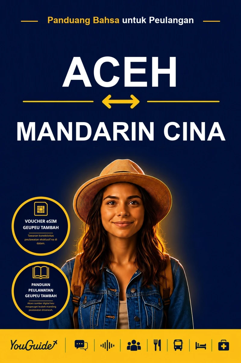 Portada: The Language Guide for Travelers - Acehnese to Mandarin Chinese