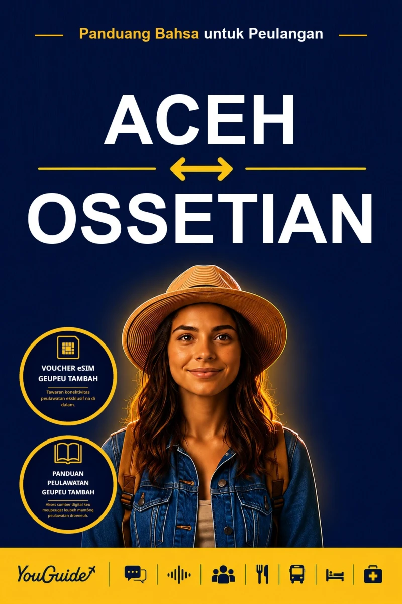 Portada: The Language Guide for Travelers - Acehnese to Ossetian