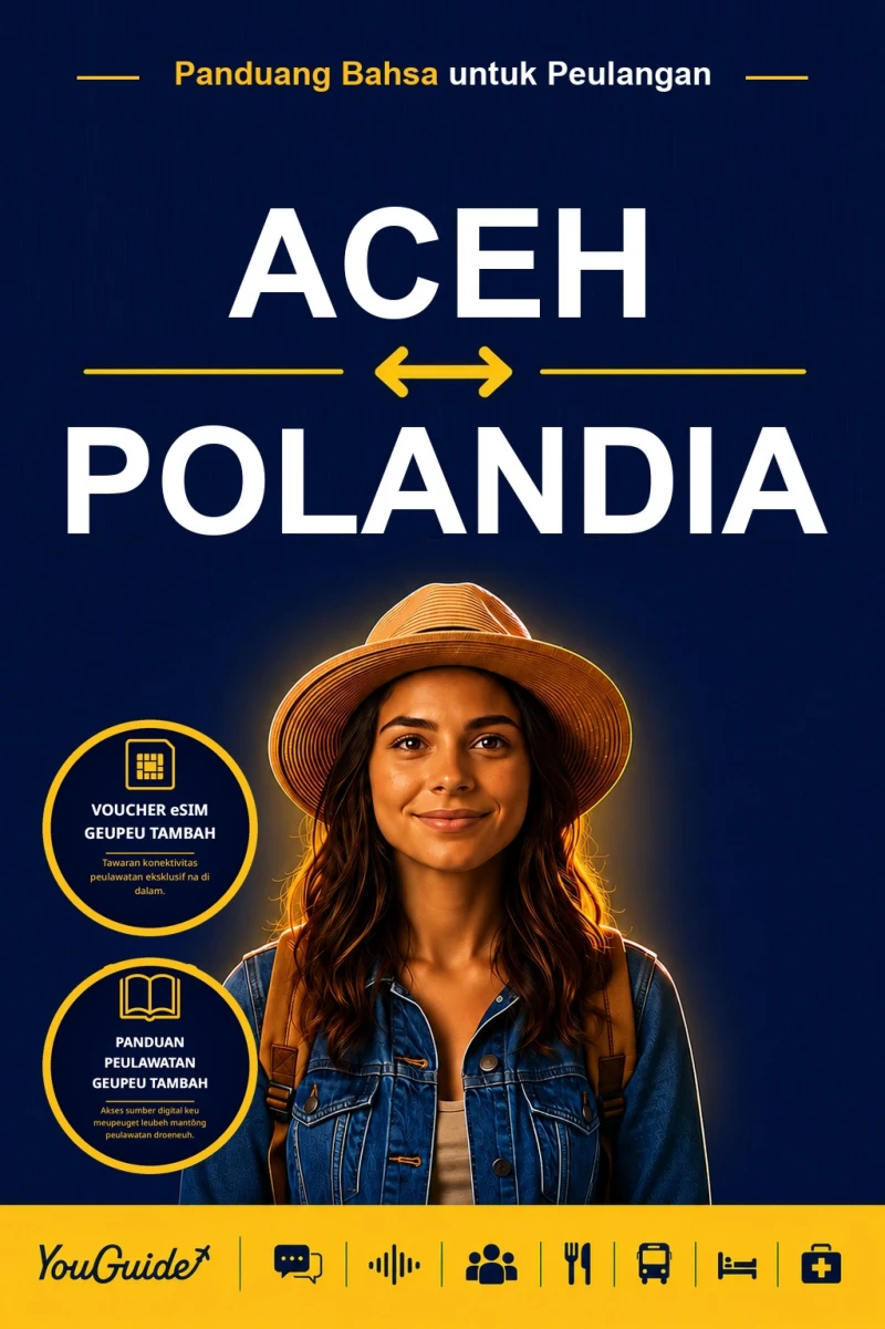 Portada: The Language Guide for Travelers - Acehnese to Polish