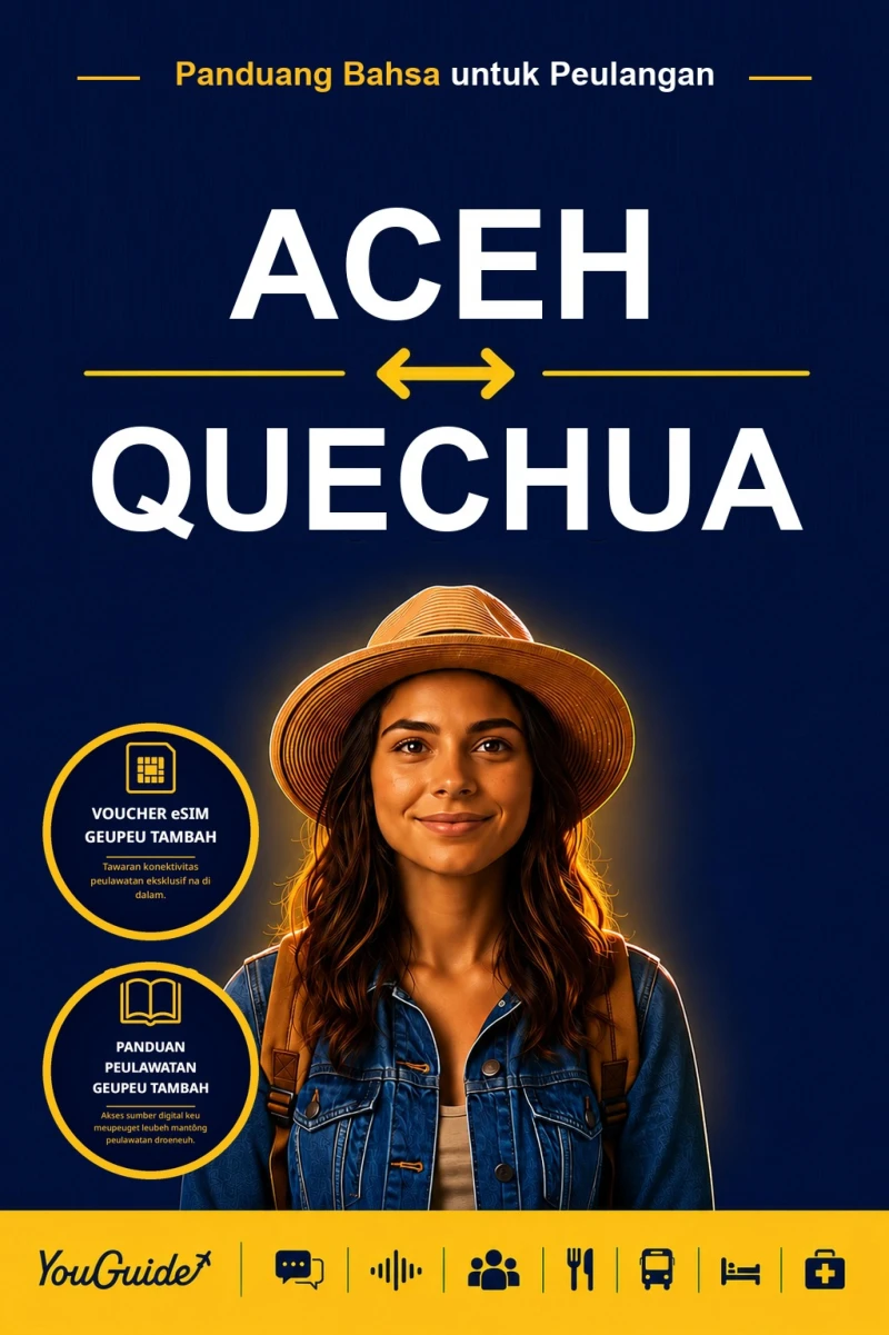 Portada: The Language Guide for Travelers - Acehnese to Quechua