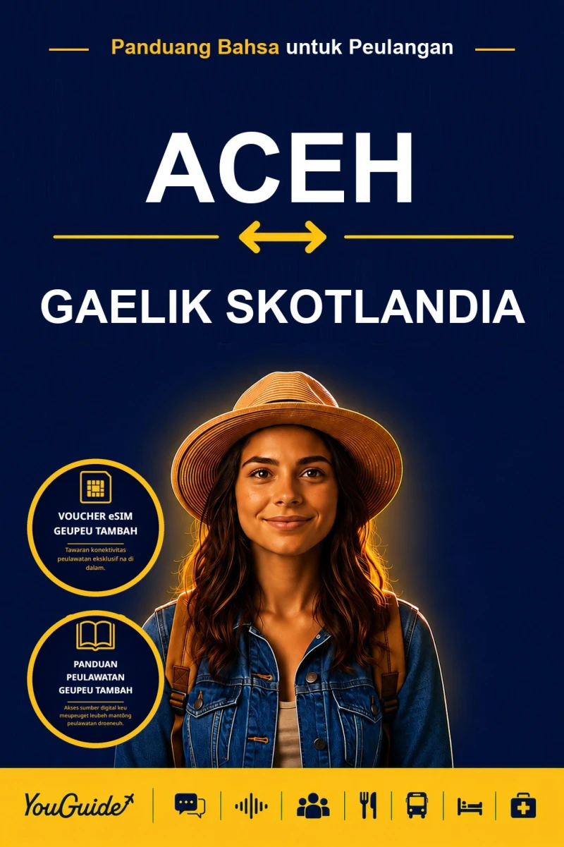 Portada: The Language Guide for Travelers - Acehnese to Scottish Gaelic
