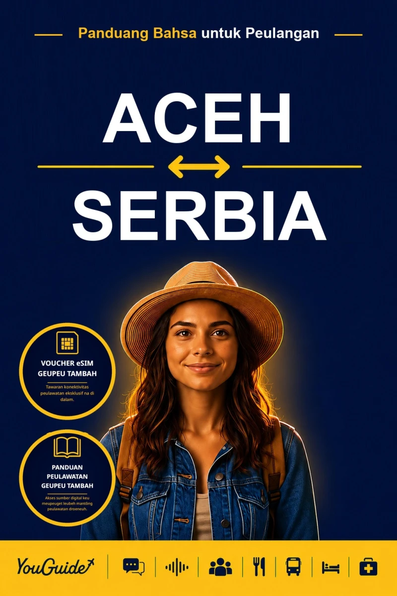 Portada: The Language Guide for Travelers - Acehnese to Serbian
