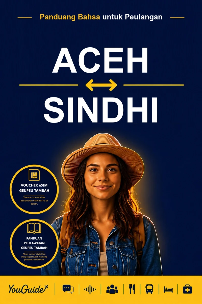 Portada: The Language Guide for Travelers - Acehnese to Sindhi