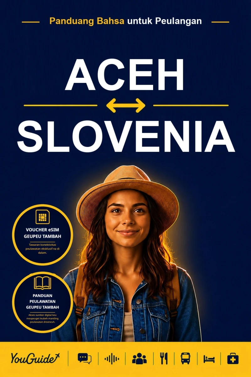 Portada: The Language Guide for Travelers - Acehnese to Slovenian