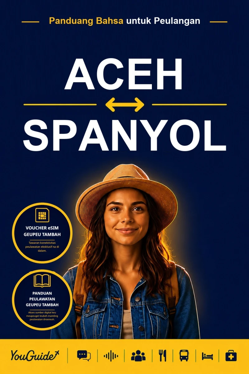 Portada: The Language Guide for Travelers - Acehnese to Spanish