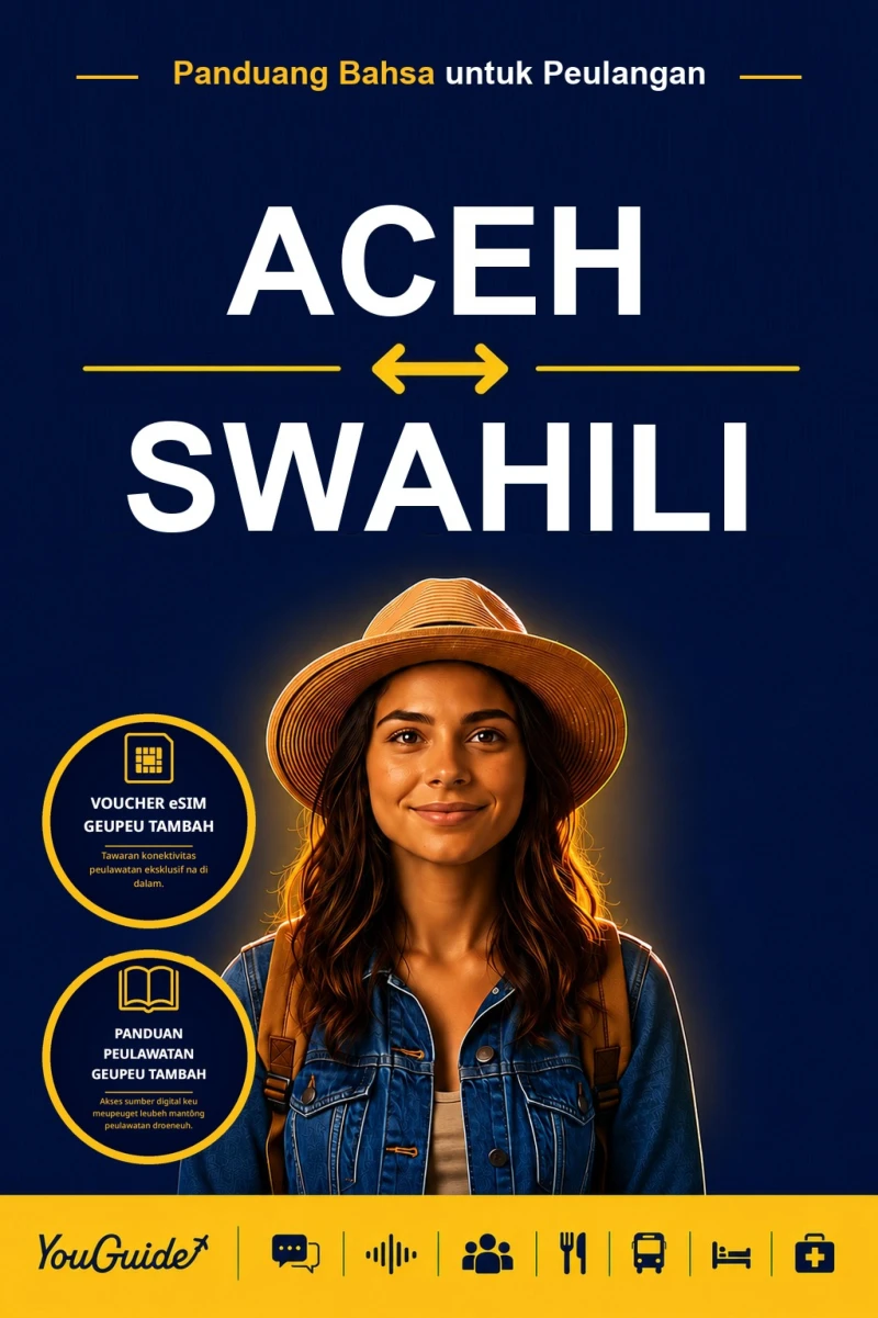 Portada: The Language Guide for Travelers - Acehnese to Swahili