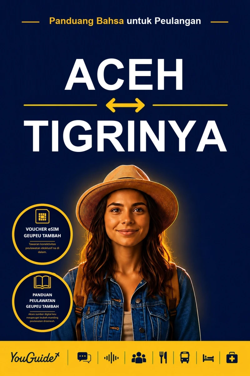 Portada: The Language Guide for Travelers - Acehnese to Tigrinya
