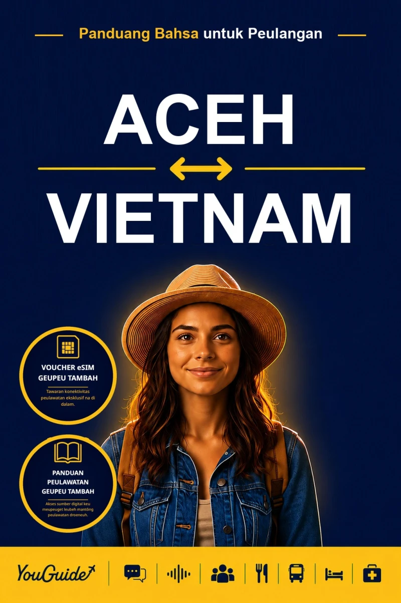 Portada: The Language Guide for Travelers - Acehnese to Vietnamese