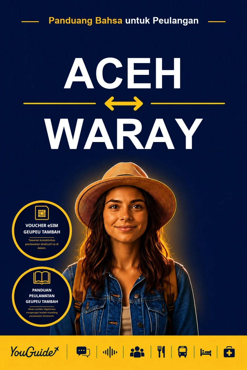 Portada: The Language Guide for Travelers - Acehnese to Waray