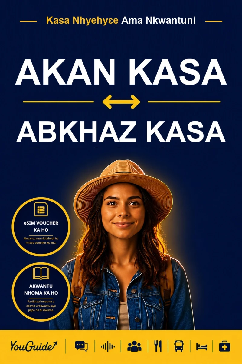 Portada: The Language Guide for Travelers - Akan to Abkhaz