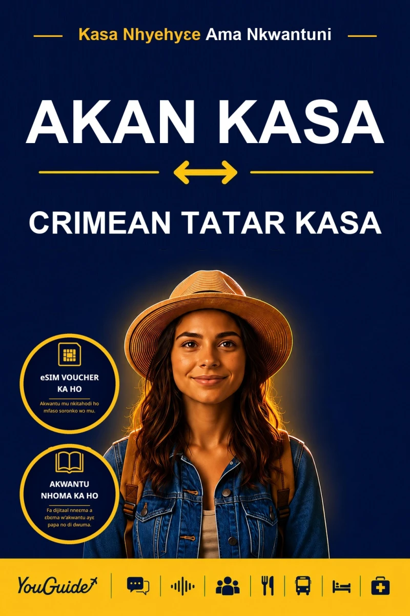 Portada: The Language Guide for Travelers - Akan to Crimean Tatar