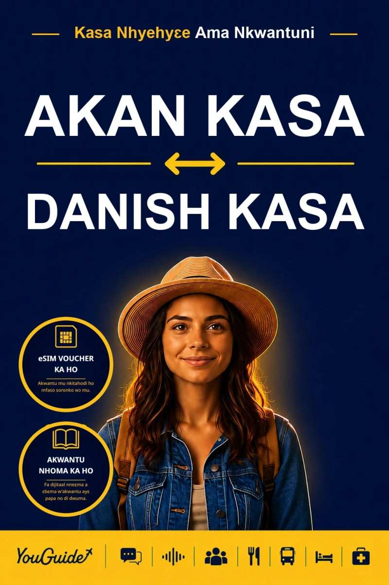 Portada: The Language Guide for Travelers - Akan to Danish