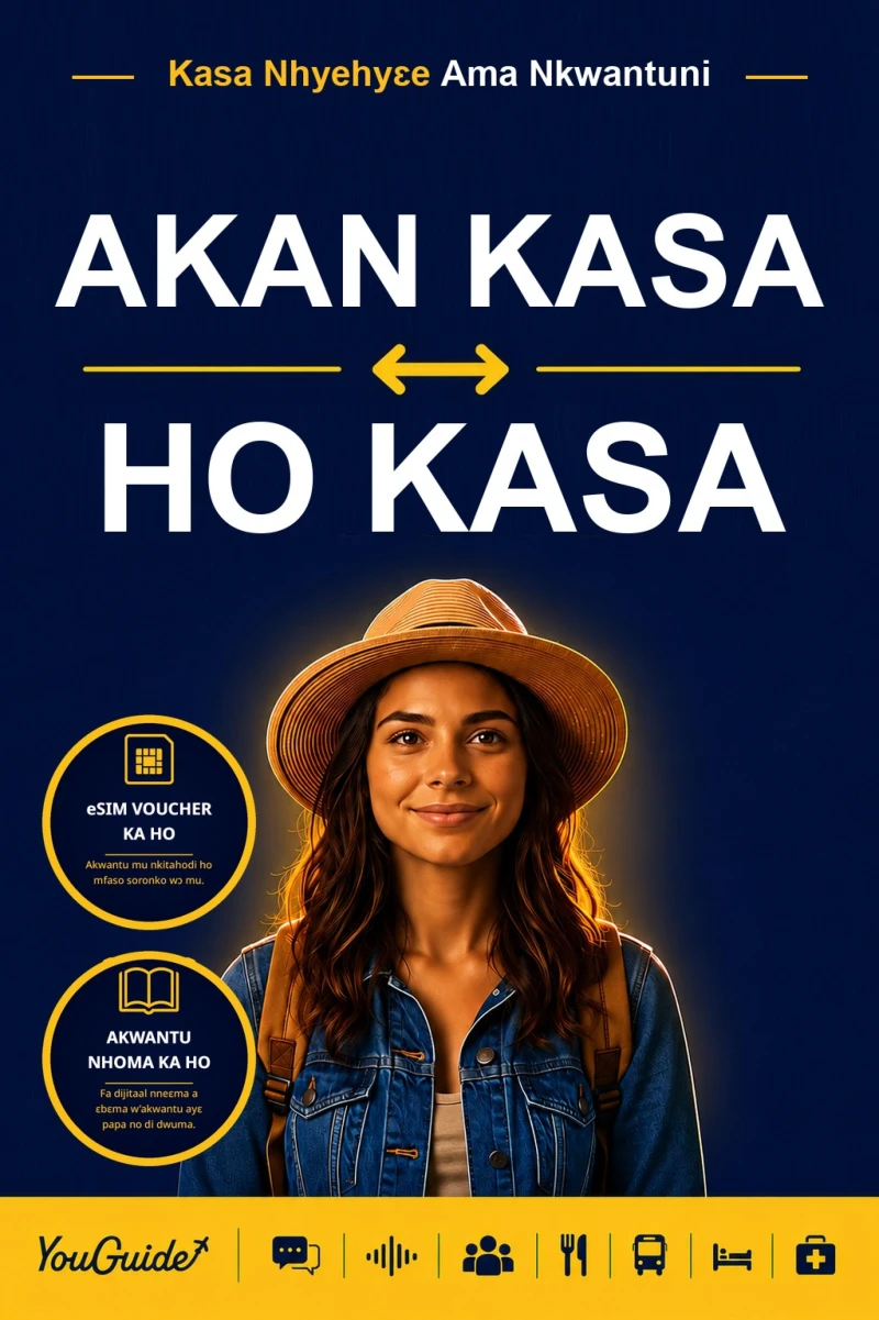 Portada: The Language Guide for Travelers - Akan to Ho