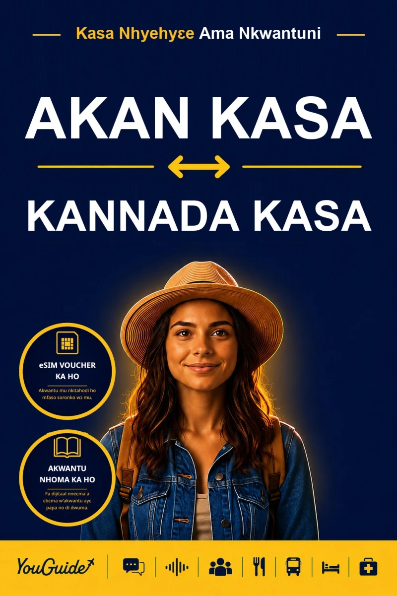 Portada: The Language Guide for Travelers - Akan to Kannada