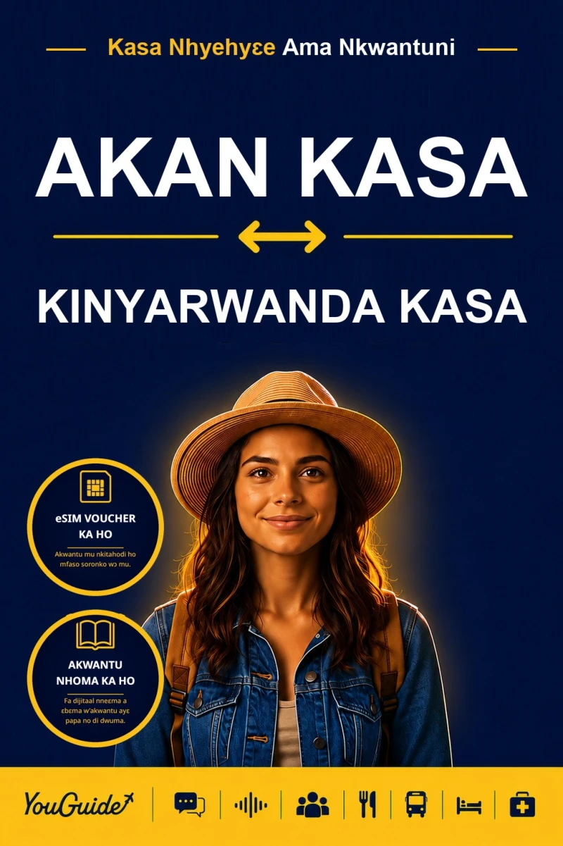 Portada: The Language Guide for Travelers - Akan to Kinyarwanda