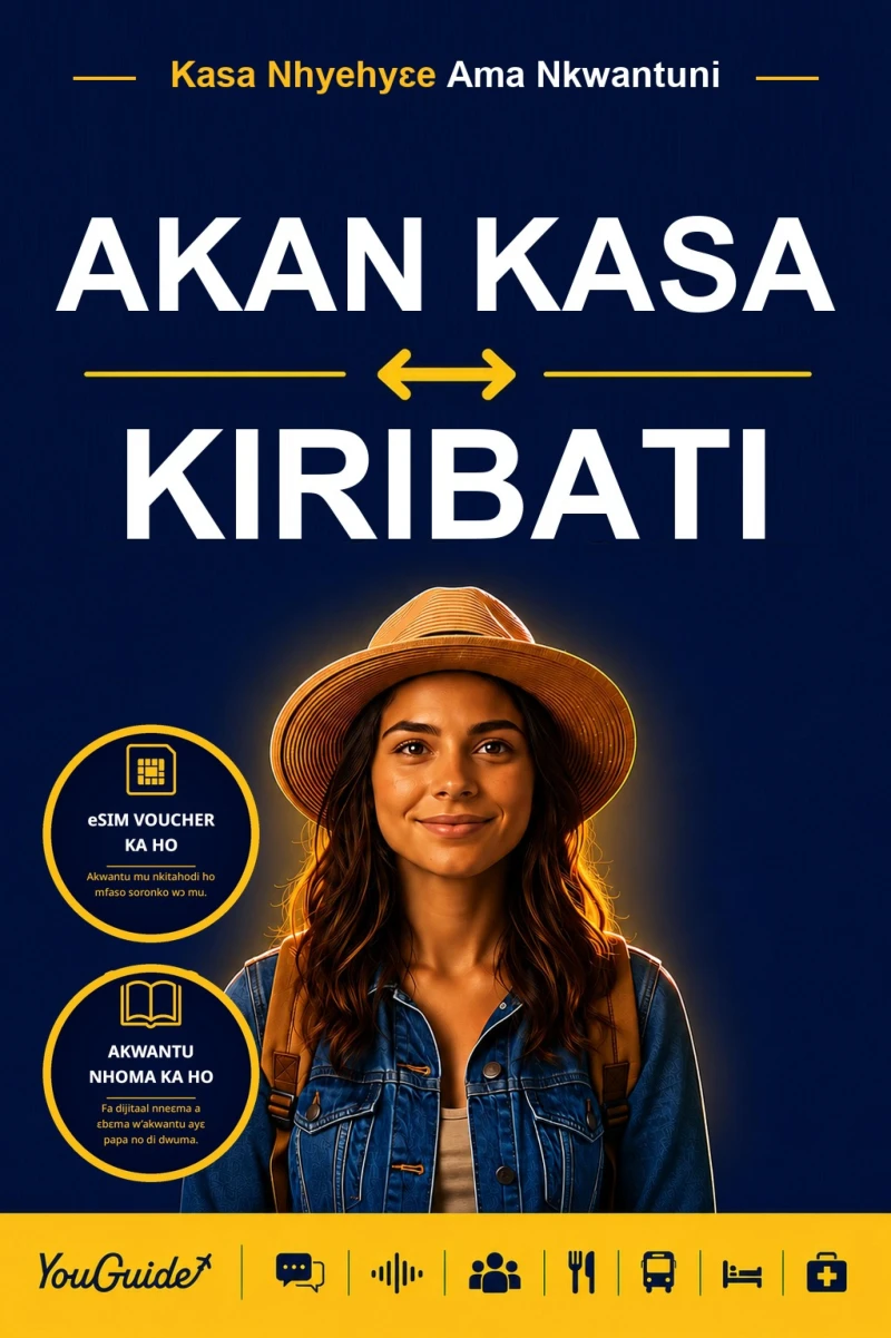 Portada: The Language Guide for Travelers - Akan to Kiribati