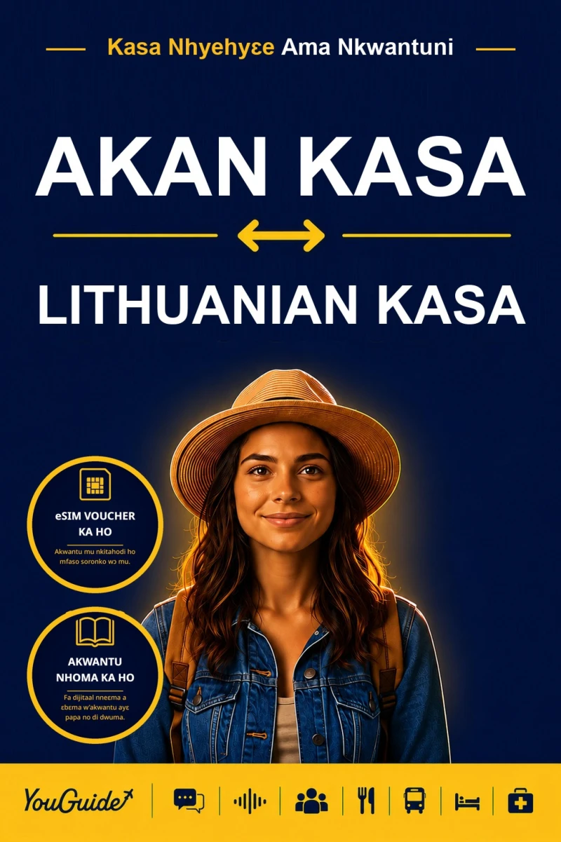 Portada: The Language Guide for Travelers - Akan to Lithuanian