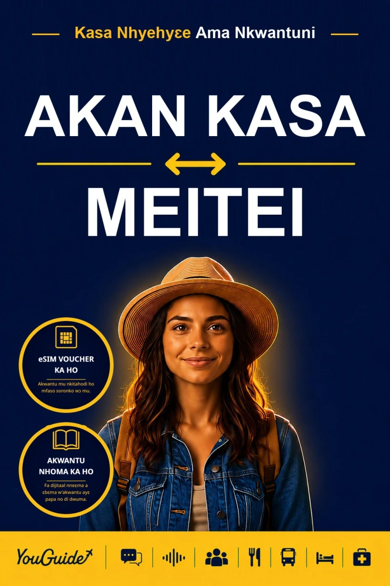 Portada: The Language Guide for Travelers - Akan to Meitei