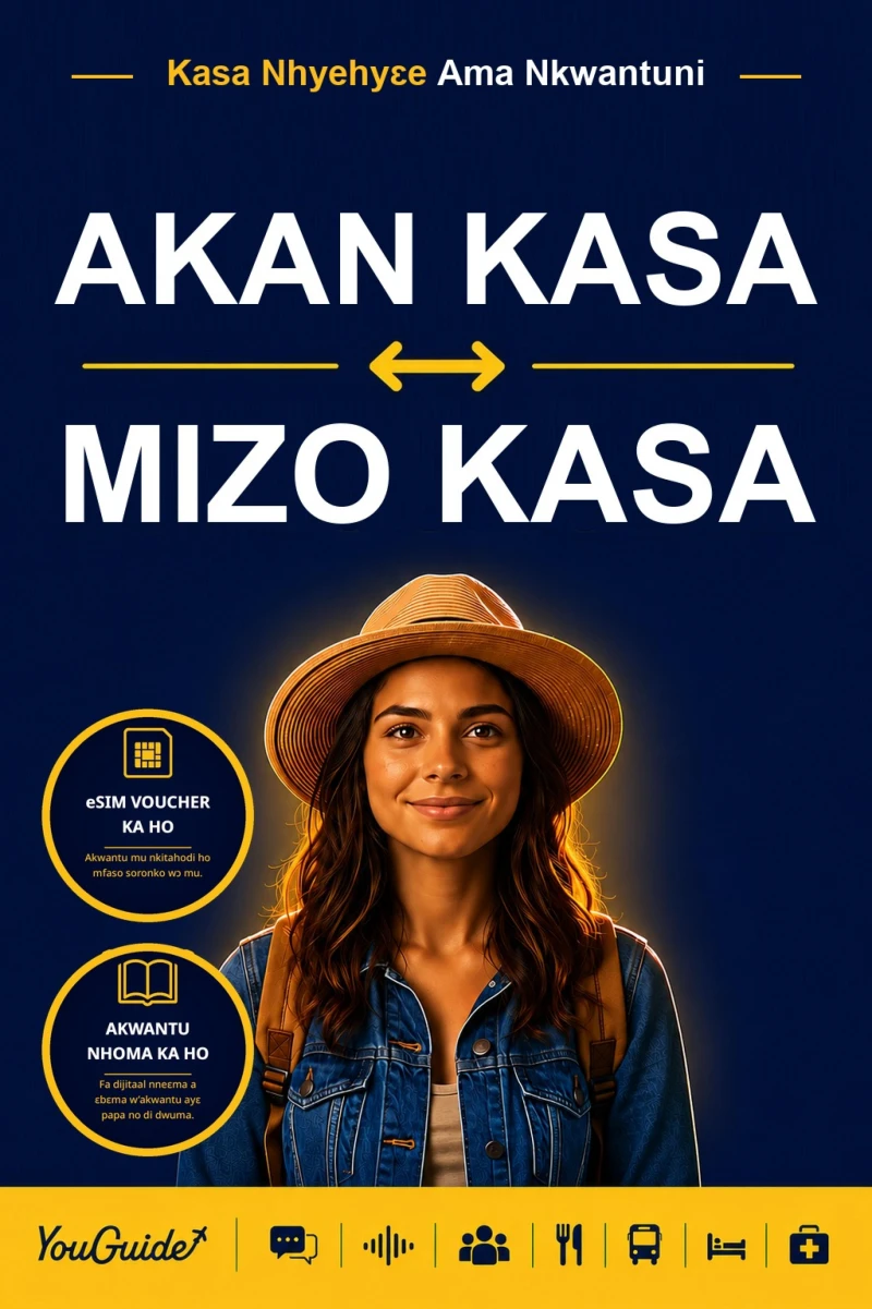 Portada: The Language Guide for Travelers - Akan to Mizo