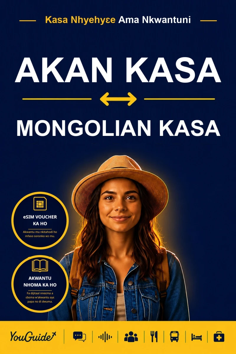 Portada: The Language Guide for Travelers - Akan to Mongolian