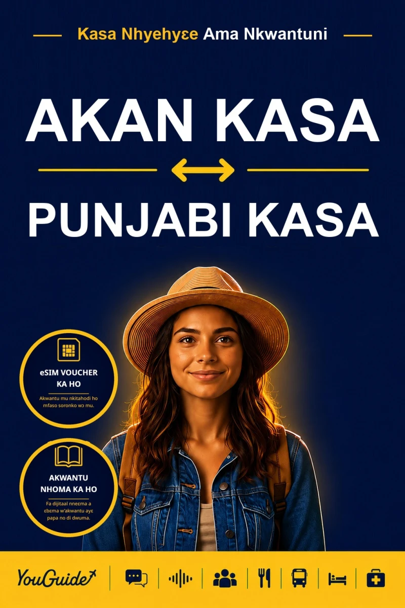 Portada: The Language Guide for Travelers - Akan to Punjabi