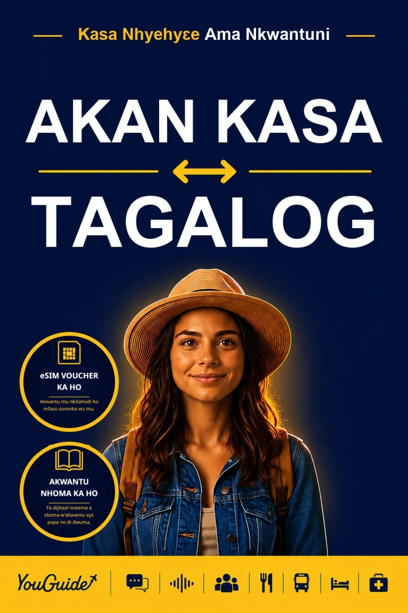 Portada: The Language Guide for Travelers - Akan to Tagalog