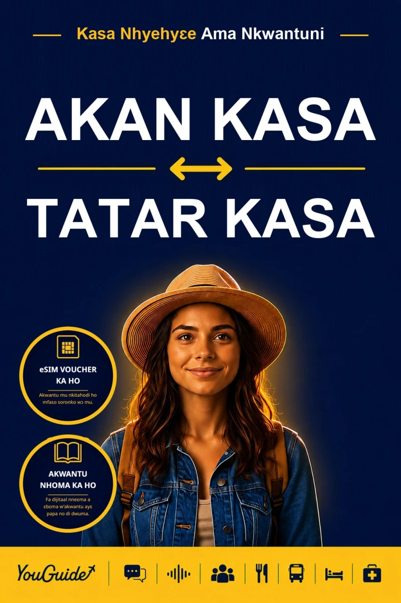 Portada: The Language Guide for Travelers - Akan to Tatar