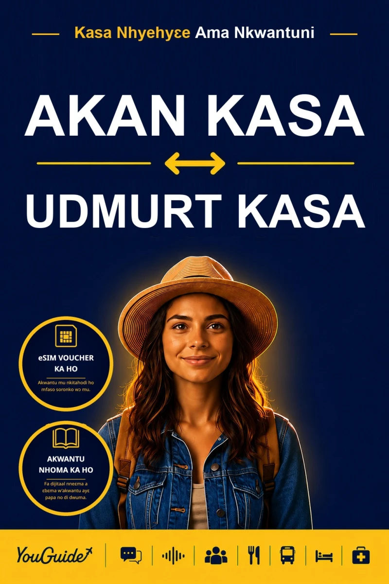Portada: The Language Guide for Travelers - Akan to Udmurt