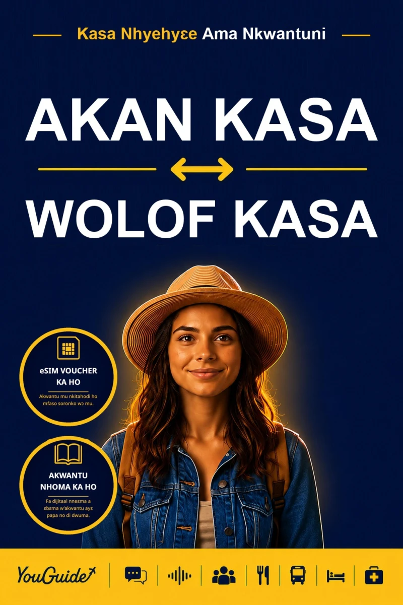 Portada: The Language Guide for Travelers - Akan to Wolof