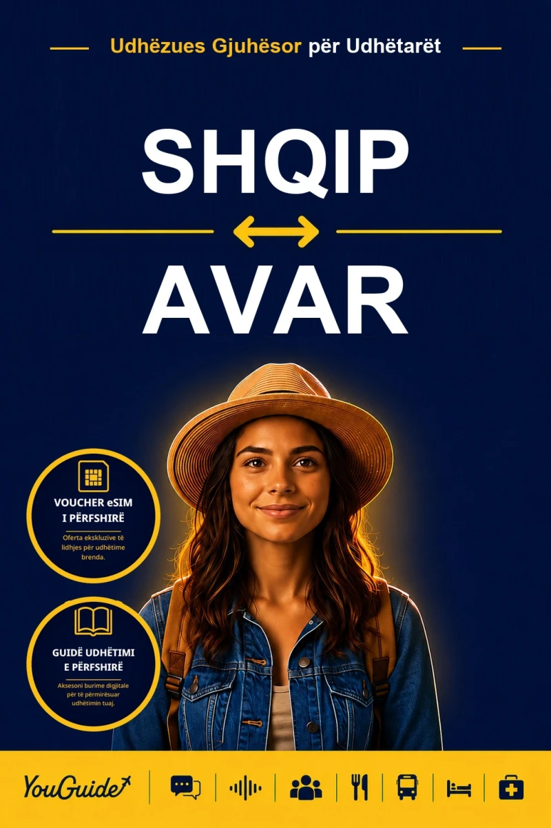 Portada: The Language Guide for Travelers - Albanian to Avar