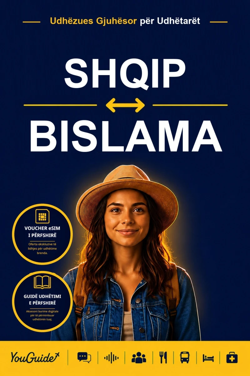 Portada: The Language Guide for Travelers - Albanian to Bislama