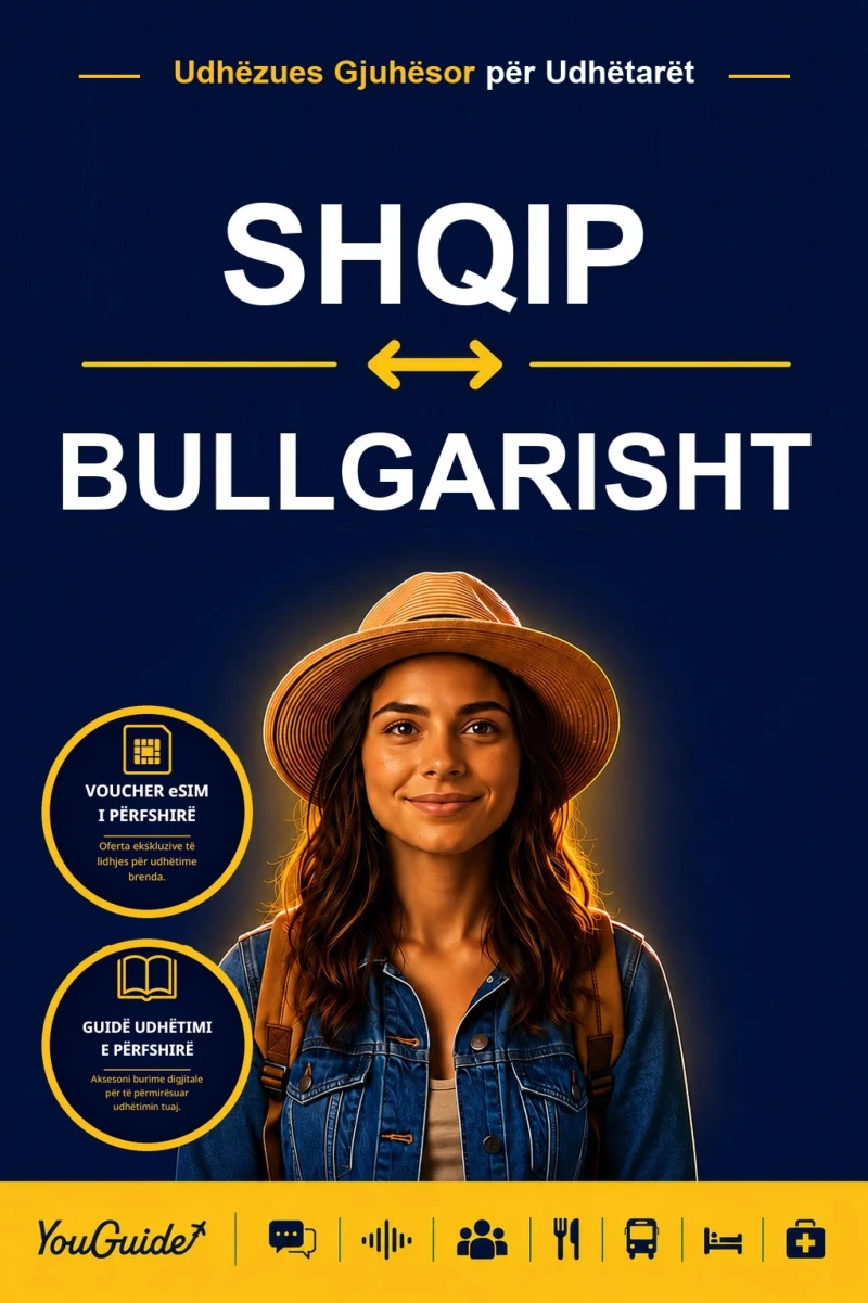 Portada: The Language Guide for Travelers - Albanian to Bulgarian