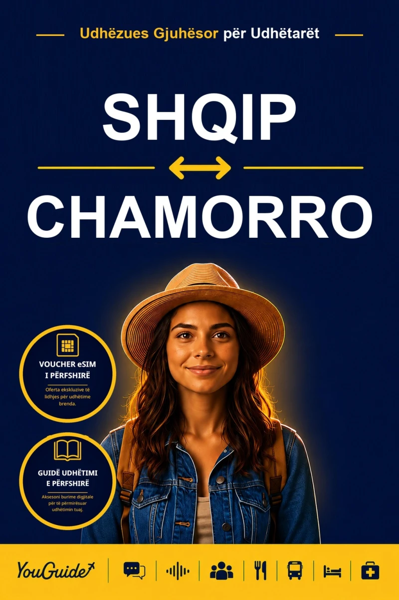 Portada: The Language Guide for Travelers - Albanian to Chamorro
