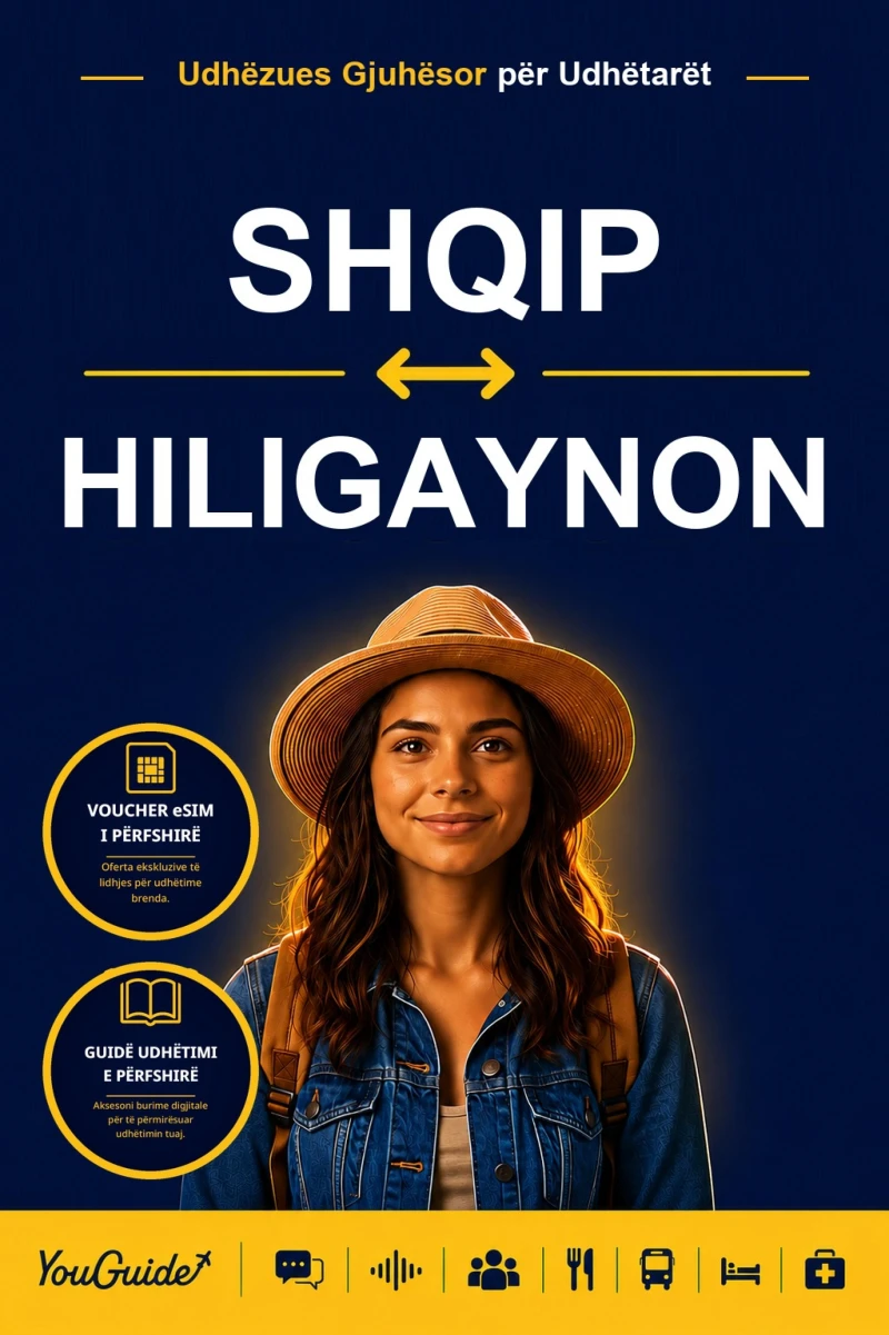 Portada: The Language Guide for Travelers - Albanian to Hiligaynon
