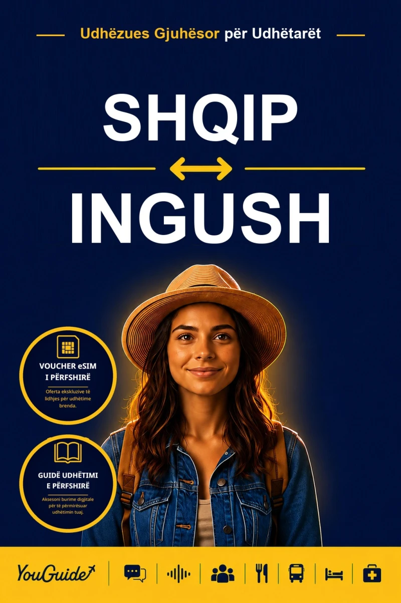 Portada: The Language Guide for Travelers - Albanian to Ingush