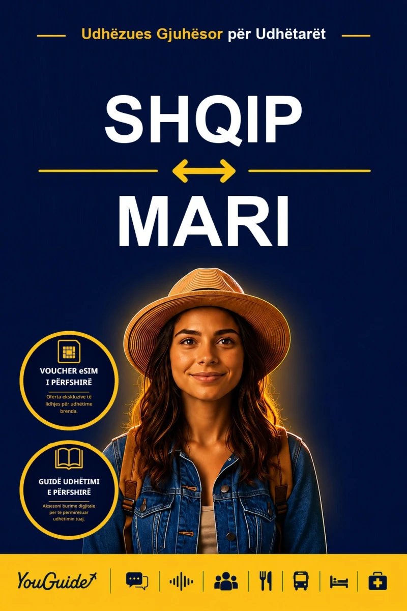 Portada: The Language Guide for Travelers - Albanian to Mari