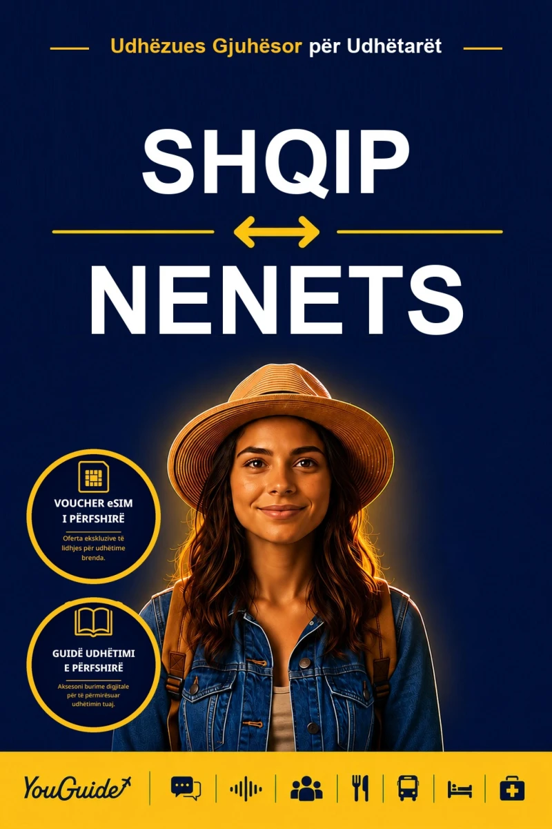 Portada: The Language Guide for Travelers - Albanian to Nenets