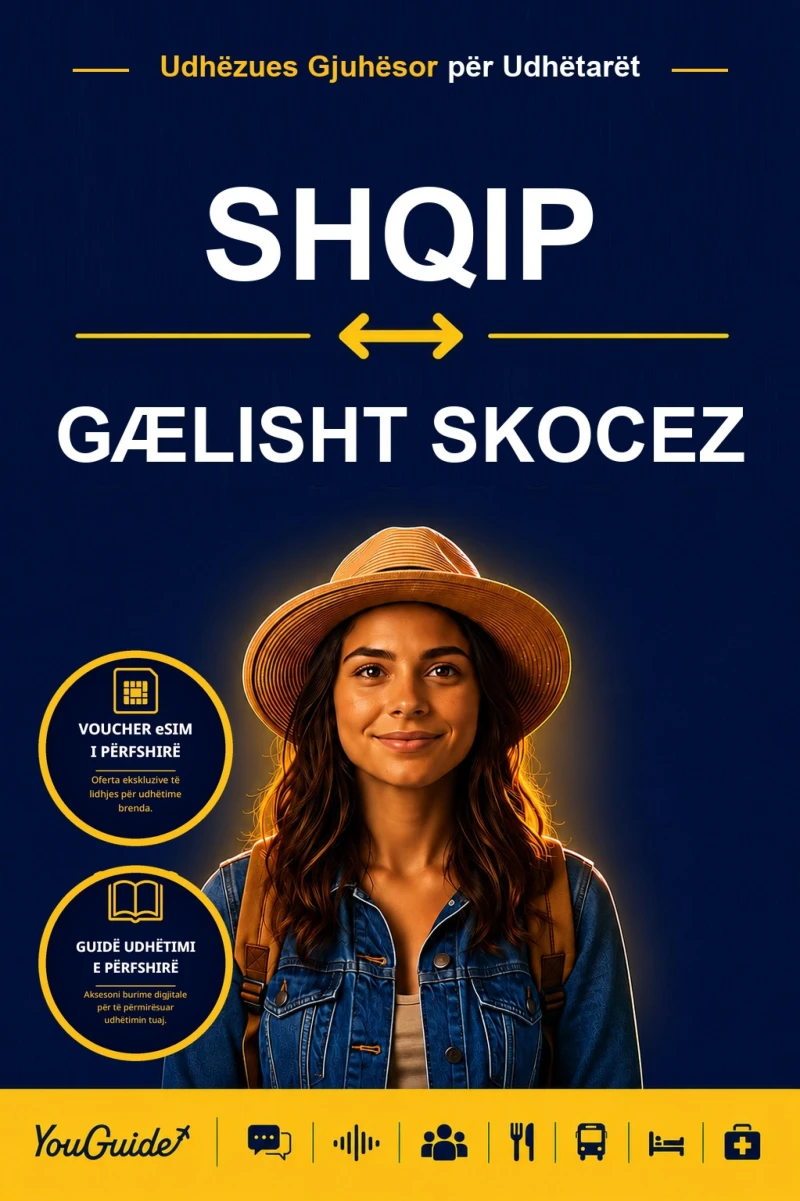 Portada: The Language Guide for Travelers - Albanian to Scottish Gaelic