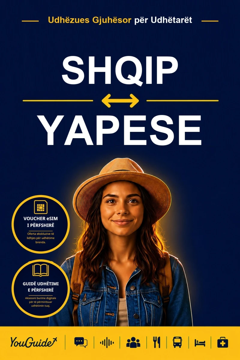 Portada: The Language Guide for Travelers - Albanian to Yapese