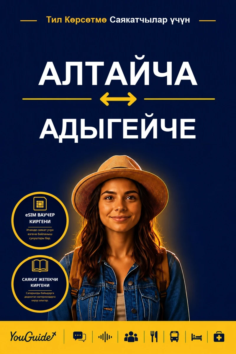 Portada: The Language Guide for Travelers - Altai to Adyghe