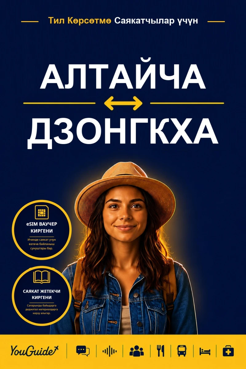 Portada: The Language Guide for Travelers - Altai to Dzongkha