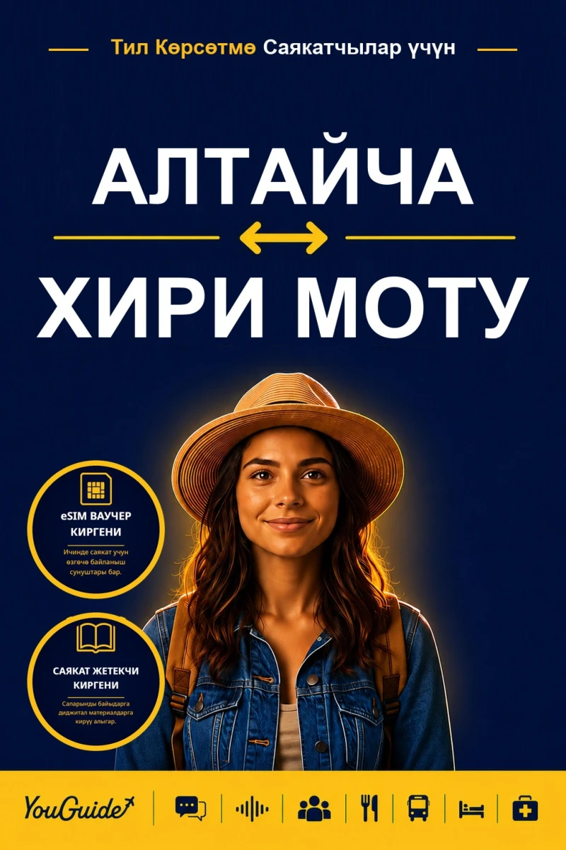 Portada: The Language Guide for Travelers - Altai to Hiri Motu