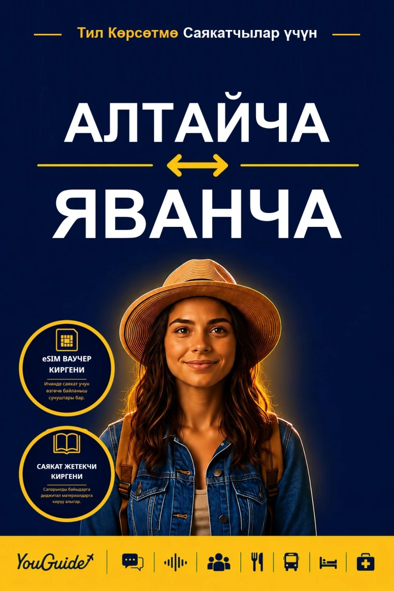 Portada: The Language Guide for Travelers - Altai to Javanese