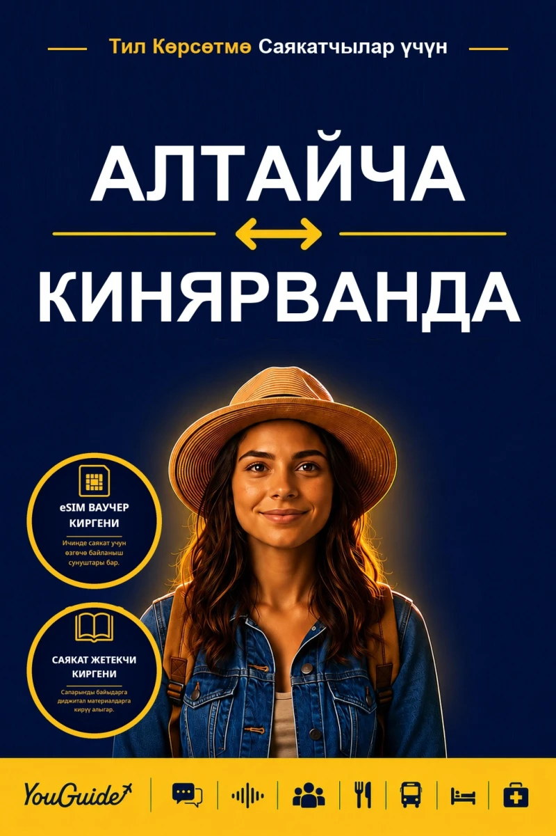 Portada: The Language Guide for Travelers - Altai to Kinyarwanda